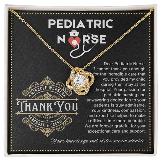 JGF Jewelry Gifts for Family | Pediatric Thank You Card For Nurse