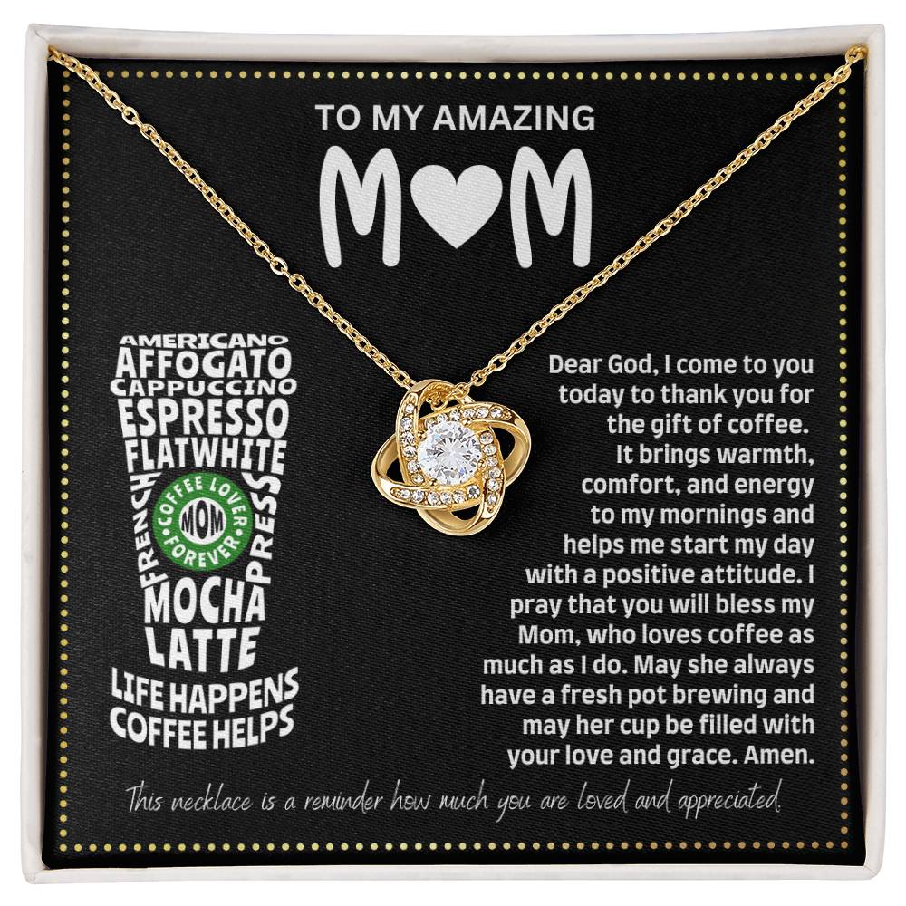 JGF Jewelry Gifts for Family Birthday Gift For Coffee Lover Mom Who Has Everything