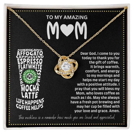 JGF Jewelry Gifts for Family Birthday Gift For Coffee Lover Mom Who Has Everything