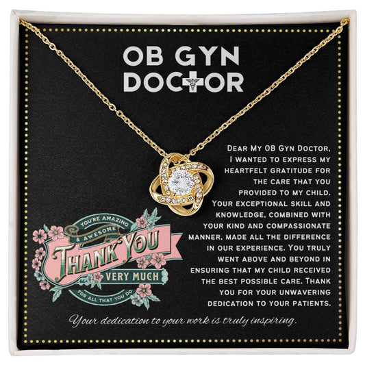 JGF Jewelry Gifts for Family | Obgyn OB/GYN Doctor Appreciation Gifts Necklace Pendant for Women