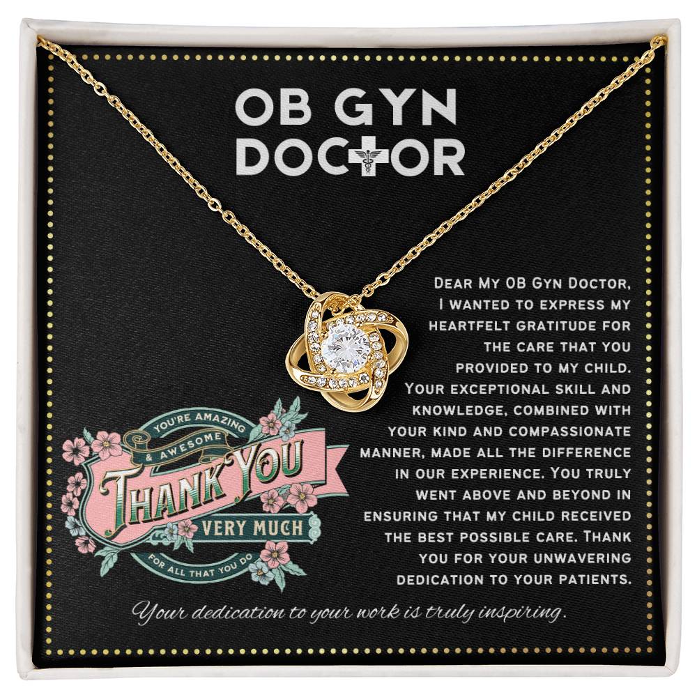 JGF Jewelry Gifts for Family | Obgyn OB/GYN Doctor Appreciation Gifts Necklace Pendant for Women
