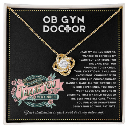 JGF Jewelry Gifts for Family | Obgyn OB/GYN Doctor Appreciation Gifts Necklace Pendant for Women