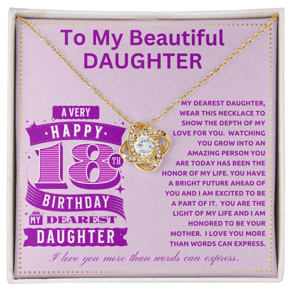 JGF Jewelry Gifts for Family Happy 18th Birthday Card For Daughter From Dad