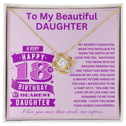 JGF Jewelry Gifts for Family Happy 18th Birthday Card For Daughter From Dad