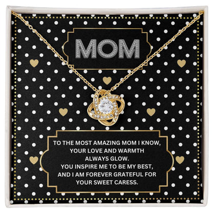 JGF Jewelry Gifts for Family I Love My Mom Necklace For My Amazing Mommy