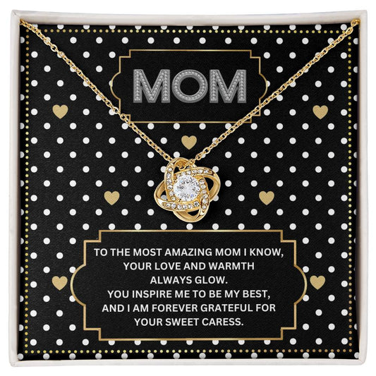 JGF Jewelry Gifts for Family I Love My Mom Necklace For My Amazing Mommy