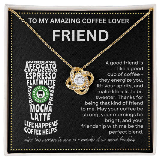 JGF Jewelry Gifts for Family Friend Who Has Everything and Loves Coffee