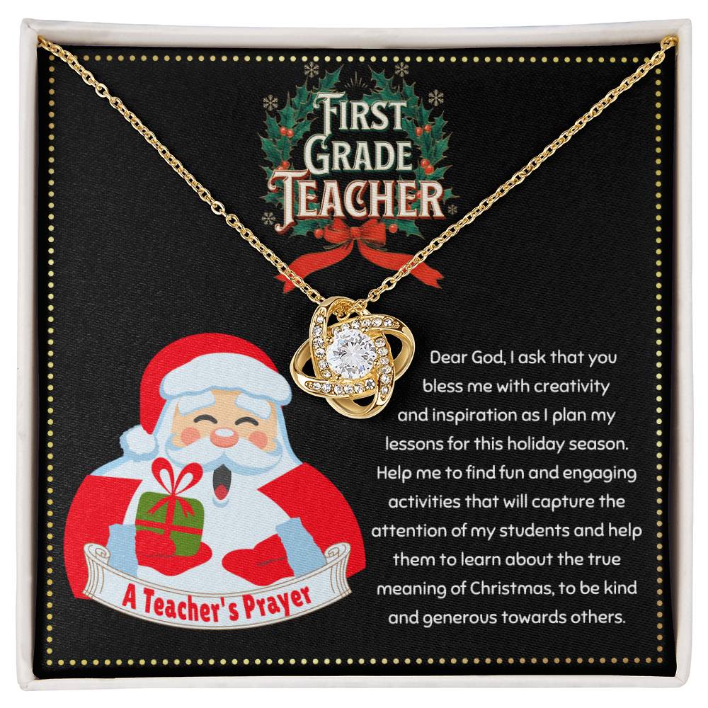 JGF Jewelry Gifts for Family 1st First Grade Teacher Thank You Christmas Gifts From Parents
