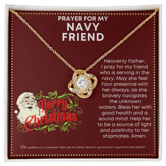 JGF Jewelry Gifts for Family My Friend Is A US Navy Heart Necklace Present