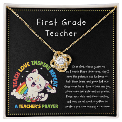 JGF Jewelry Gifts for Family First Grade Classroom Essentials A Prayer For Teachers 1st Mush Haves