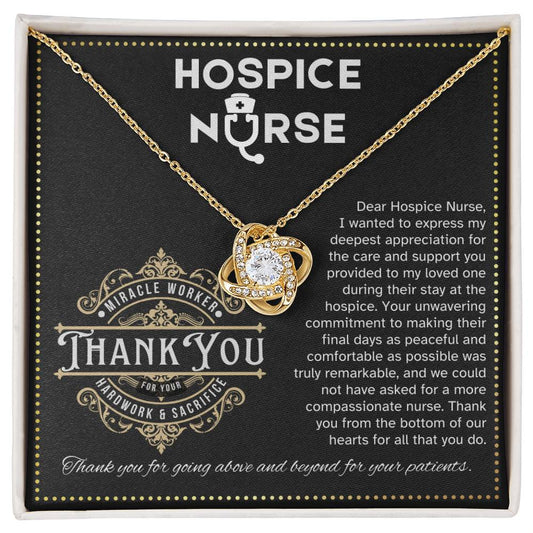 JGF Jewelry Gifts for Family | Thank You Hospice Nurse Appreciation Gifts