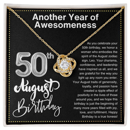 JGF Jewelry Gifts for Family 50 Birthday Gifts For Women August