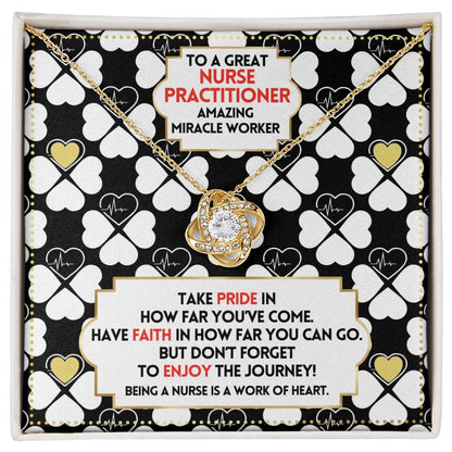 JGF Jewelry Gifts for Family Nurse Practitioner Thank You Gifts For Women