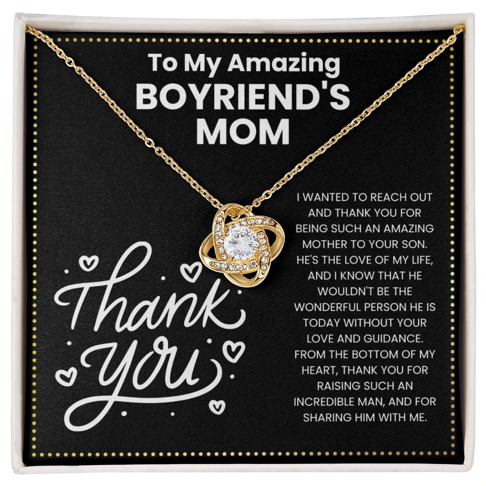 JGF Jewelry Gifts for Family Thank You Gifts For My Boyfriend's Mom