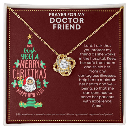 JGF Jewelry Gifts for Family Prayer For My Doctor Friend