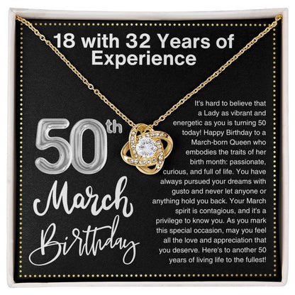 JGF Jewelry Gifts for Family 50th Birthday Gifts Ideas March
