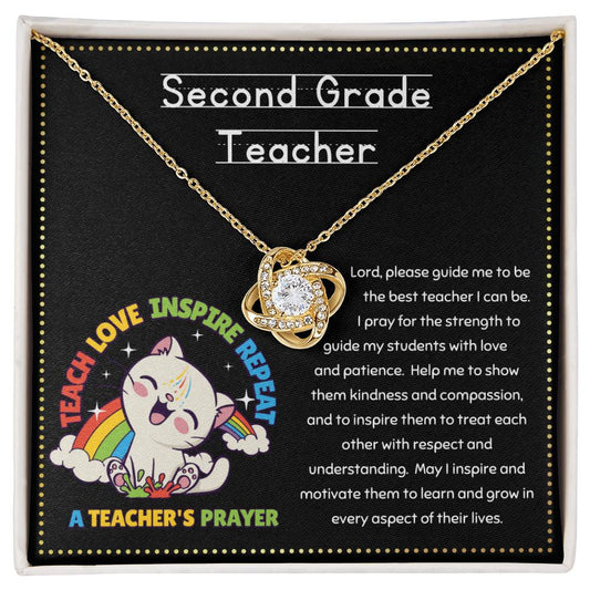 JGF Jewelry Gifts for Family Welcome to Second Grade Gift for Grade 2 New Teacher from Students