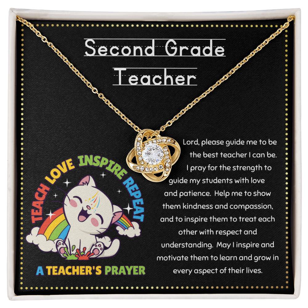 JGF Jewelry Gifts for Family Welcome to Second Grade Gift for Grade 2 New Teacher from Students