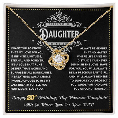 JGF Jewelry Gifts for Family 20 Year Old Daughter Gifts From Dad