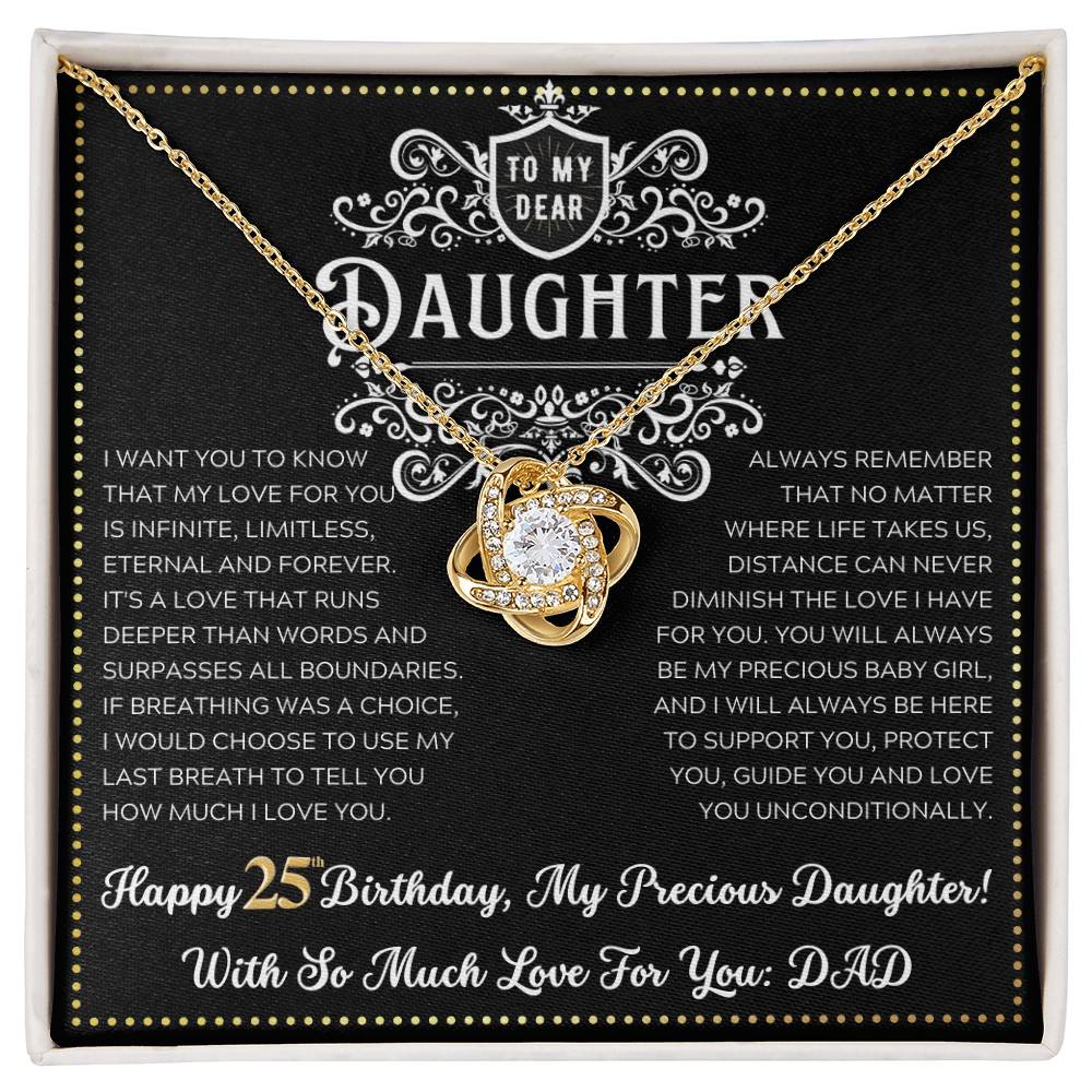JGF Jewelry Gifts for Family 25 Year Old Female Daughter From Dad