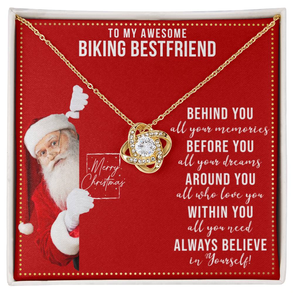 JGF Jewelry Gifts for Family Necklace Gift For Biking Cycling Female Bestie BFF Friend