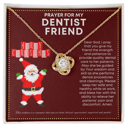 JGF Jewelry Gifts for Family Prayer For My Dentist Friend