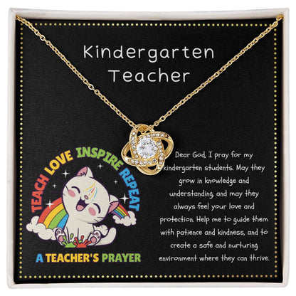 JGF Jewelry Gifts for Family Kindergarten Teacher Appreciation Gifts For Women A Prayer For New Teachers