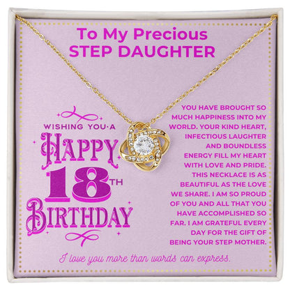 JGF Jewelry Gifts for Family 18th Birthday Gifts for Stepdaughter From Step Mom And Dad