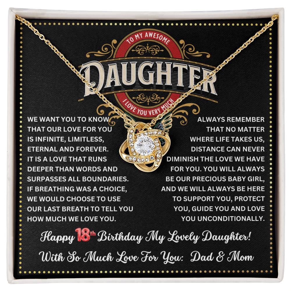 JGF Jewelry Gifts for Family 18 Year Old Daughter Gift From Dad And Mom