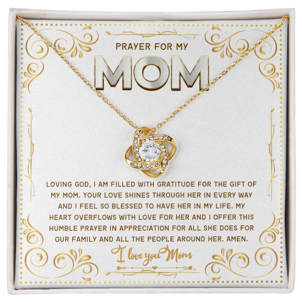 JGF Jewelry Gifts for Family Love Knot Necklace For Women