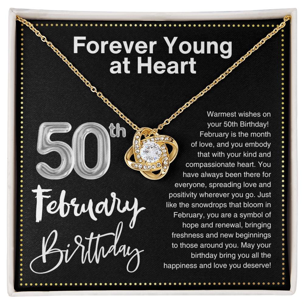 JGF Jewelry Gifts for Family 50th Birthday Gifts For Her February