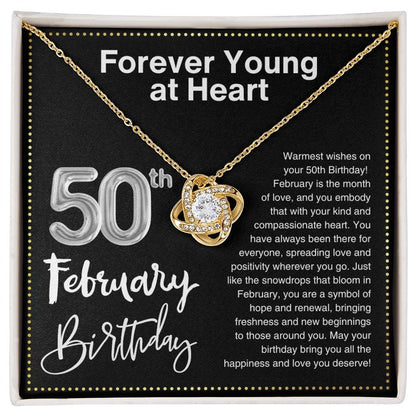 JGF Jewelry Gifts for Family 50th Birthday Gifts For Her February