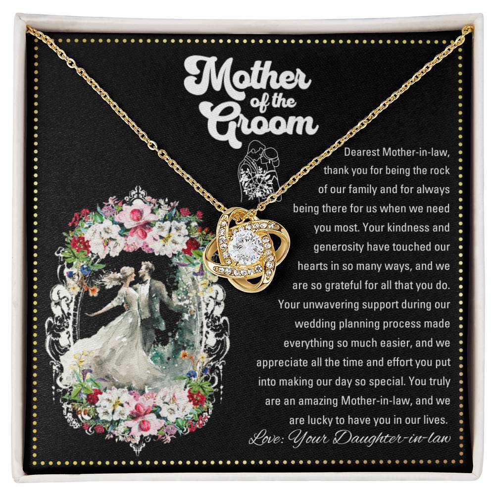 JGF Jewelry Gifts for Family | Mother Of The Groom Gifts From Bride Necklace