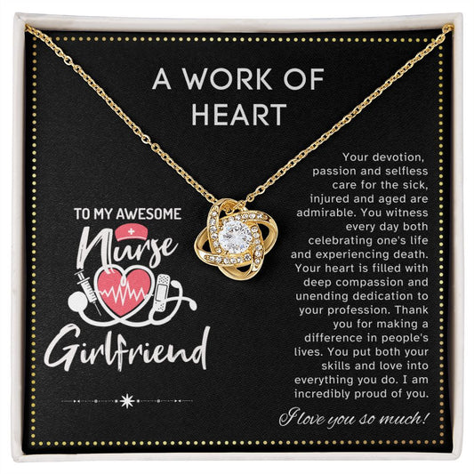 JGF Jewelry Gifts for Family | My Girlfriend Is My Nurse | LPN Nurses Week Gifts For Girlfriend