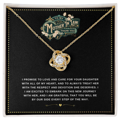 JGF Jewelry Gifts for Family | Elegant Sterling Silver Necklace gifts for Mother In Law from Son In Law on Wedding Day