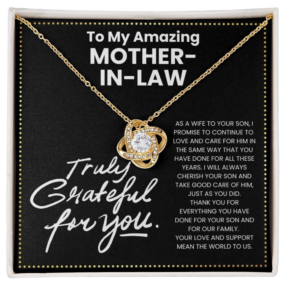 JGF Jewelry Gifts for Family Gifts To My Amazing Mother In Law