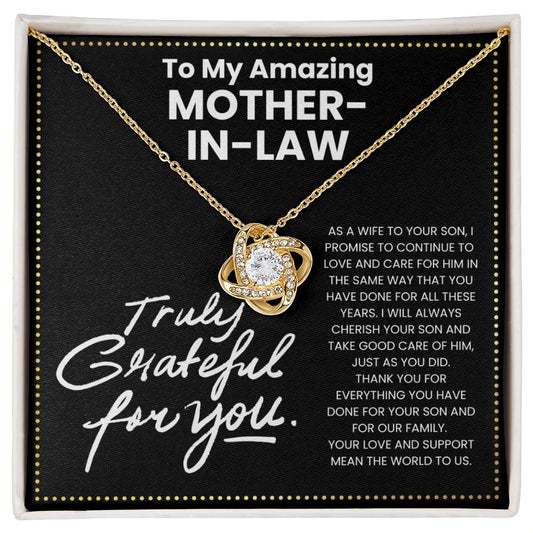 JGF Jewelry Gifts for Family Gifts To My Amazing Mother In Law