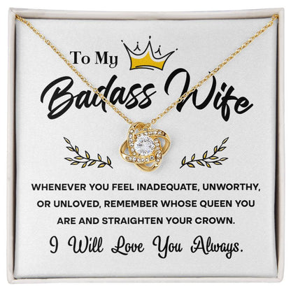 To My Badass Wife
