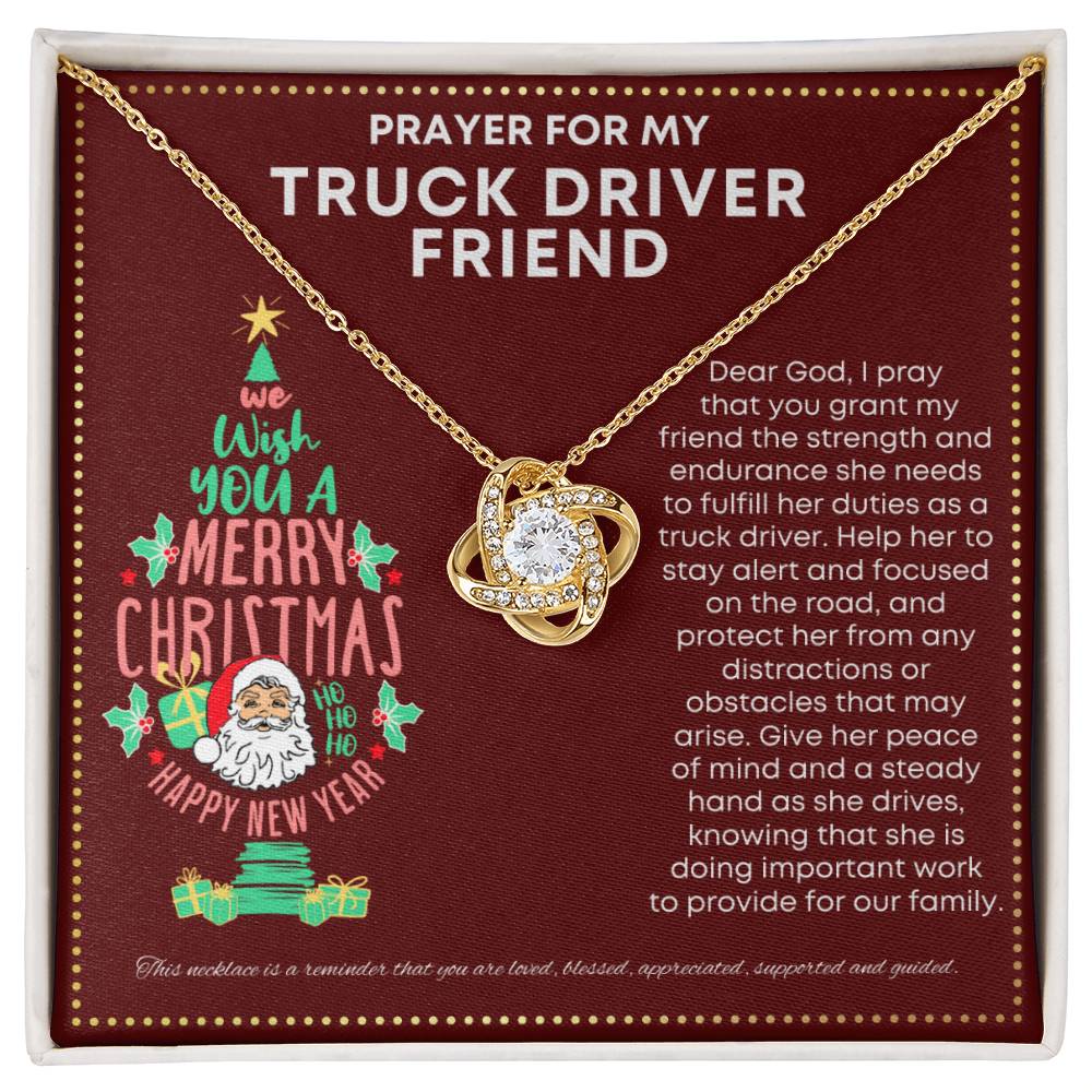 JGF Jewelry Gifts for Family Gift For My Truck Driver Friend