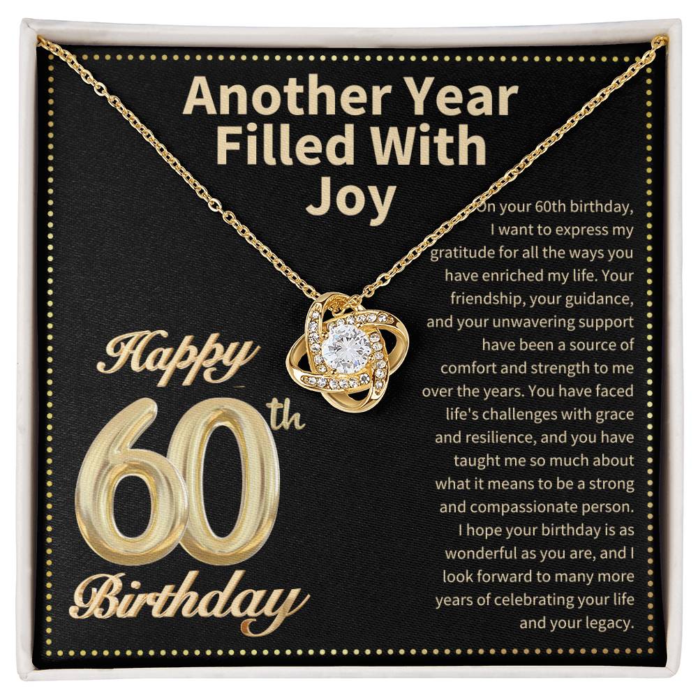 JGF Jewelry Gifts for Family 60th Birthday Card  for Women