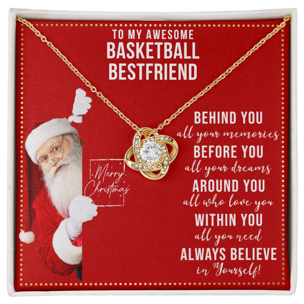 JGF Jewelry Gifts for Family Necklace Gift For Basketball  Adult Women Female Bestie BFF Friend