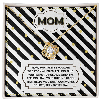 JGF Jewelry Gifts for Family I Love You Mommy Necklace for Mom