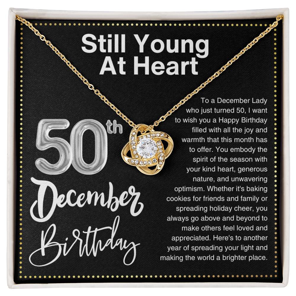 JGF Jewelry Gifts for Family 50 Year Old Birthday Gifts December