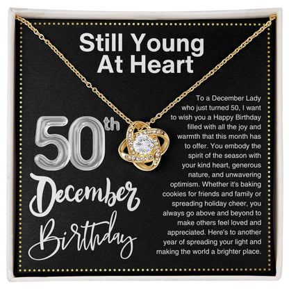 JGF Jewelry Gifts for Family 50 Year Old Birthday Gifts December