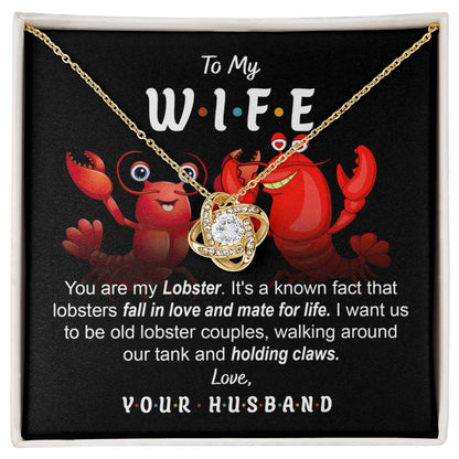 Wife-Old Lobster Couple