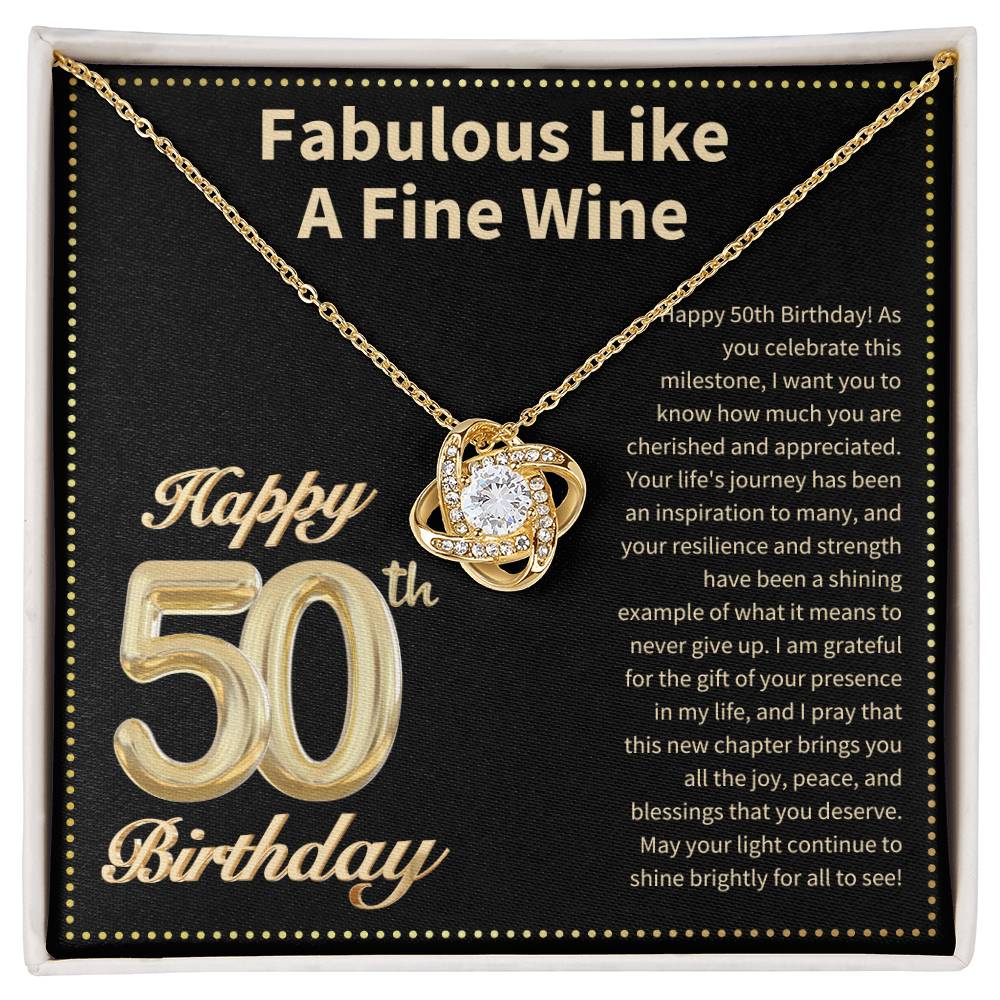 JGF Jewelry Gifts for Family 50 Year Old Birthday Gifts For Women
