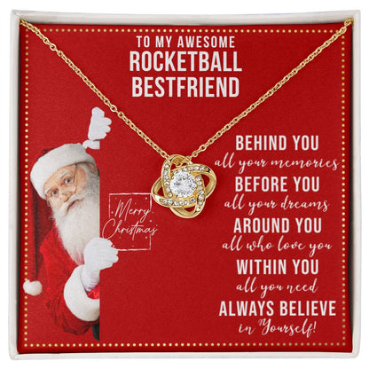 JGF Jewelry Gifts for Family Necklace For Rocketball Female Bestie BFF Friend