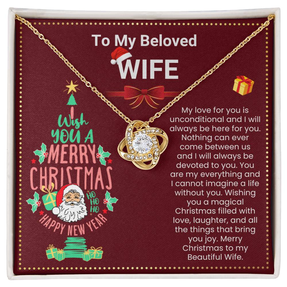 JGF Jewelry Gifts for Family To My Wife Celtic Necklace For Women Romantic Gifts For Her