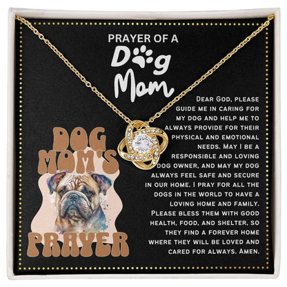 JGF Jewelry Gifts for Family Prayer For My Paw Dog Lover Mom Necklace