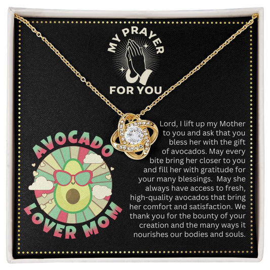 JGF Jewelry Gifts for Family | Avocado Lover Gifts Prayer for Mom